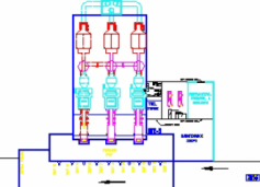 Plan View of Norton Incinerator 3 Line Plant